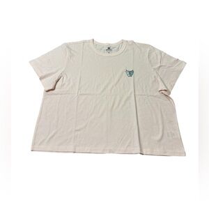 Stanley | Women's Light Pink Crew Neck Crop Oversized Tee Tiny Stanley Cups XXXL